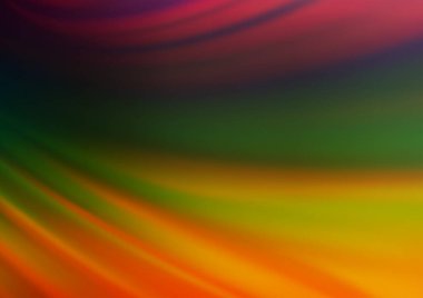 Bulanık kıvrımlar, rengarenk soyut çizimler. Yepyeni tasarım 