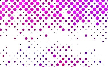 Noktalı vektör arkaplanı. Belirli soyut çemberlerle illüstrasyon. Web siteleri için desen