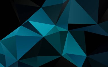 çokgen biçiminde soyut vektör deseni 