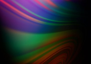 Bulanık kıvrımlar, rengarenk soyut çizimler. Yepyeni tasarım 