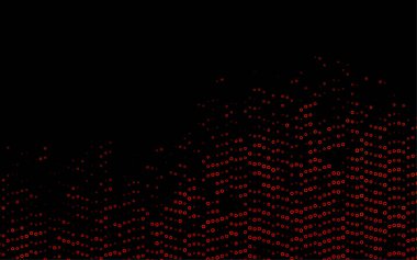 Noktalı vektör arkaplanı. Belirli soyut çemberlerle illüstrasyon. Web siteleri için desen