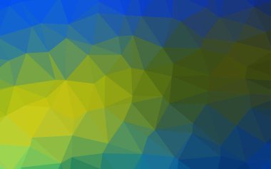 çokgen biçiminde soyut vektör deseni 