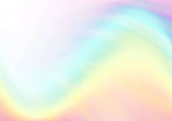 Verschwommene Kurven Farbenfrohe Abstrakte Illustration Mit Farbverlauf — Stockvektor