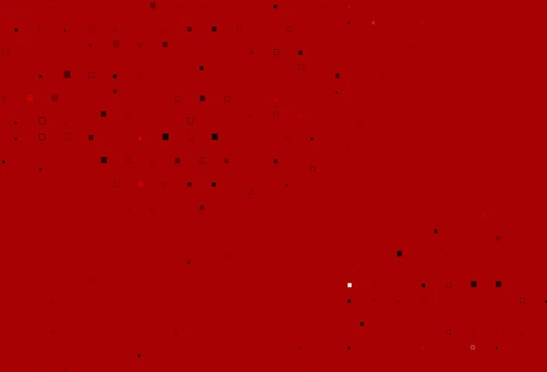 Fond Vectoriel Rouge Clair Avec Lignes Rectangles — Image vectorielle