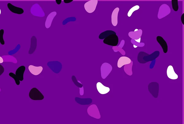 Light Purple Vector Template Memphis Shapes — Διανυσματικό Αρχείο