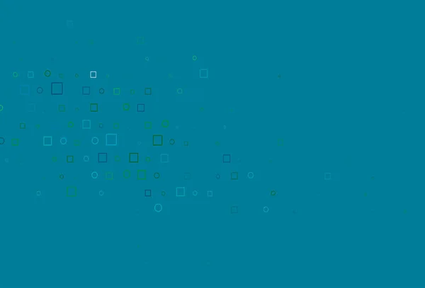 Bleu Clair Fond Vectoriel Vert Avec Des Points Des Taches — Image vectorielle