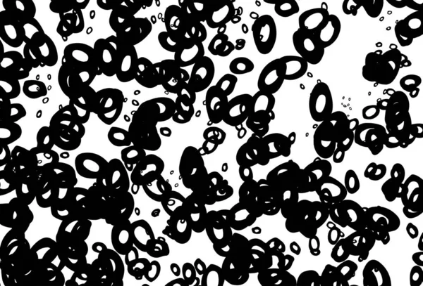 Textura Vectorial Blanco Negro Con Discos — Vector de stock