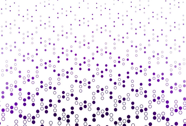 Світло Фіолетовий Векторний Шаблон Колами — стоковий вектор