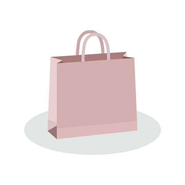 Prázdná nákupní taška — Stockový vektor