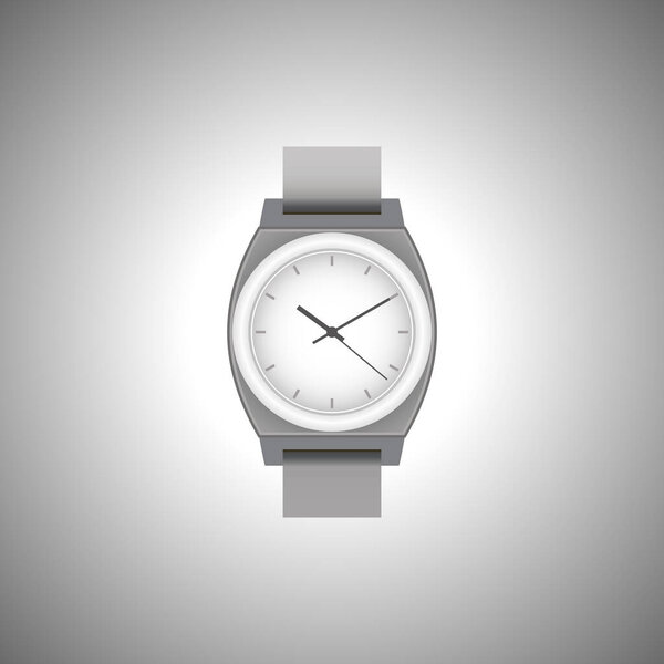 Wrist Watch in black and white