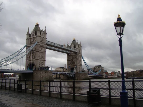 Spojené Království Londýn Velká Bridge Uzavřeními — Stock fotografie