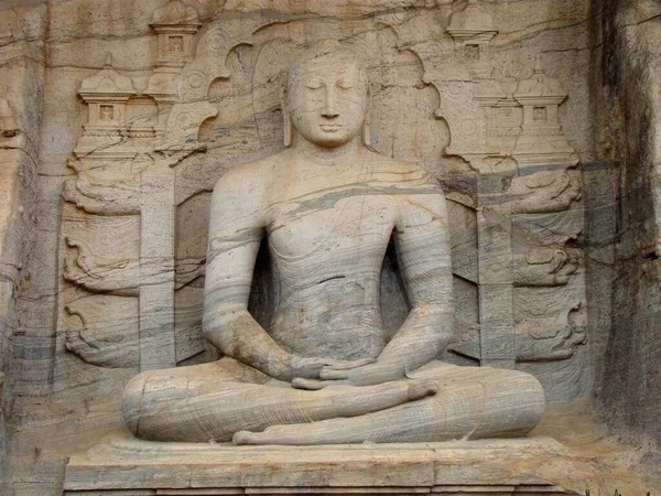 Sri Lanka Polonnaruwa Gal Vihara — Stockfoto