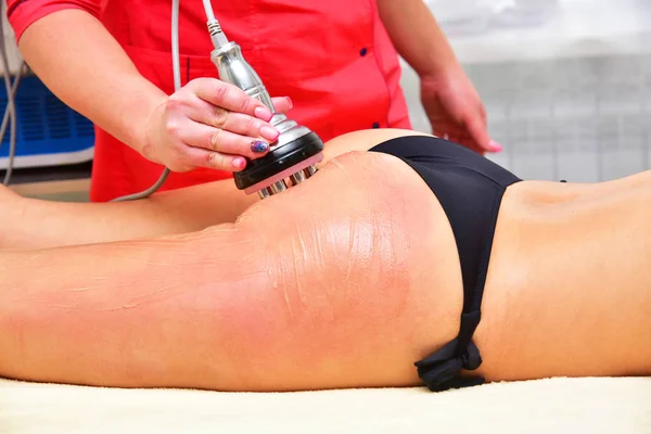 Aperto Pele Massagem Vácuo Cosmetologia Hardware Cuidado Com Corpo Escultura — Fotografia de Stock