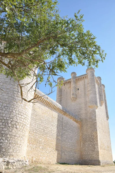 Torrelobaton Kalesi Valladolid Kastilya Leon Spanya Daki Önemli Iyi Korunmuş — Stok fotoğraf