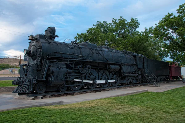 Locomotive Santa Kingman Arizona United States — Stock Photo, Image