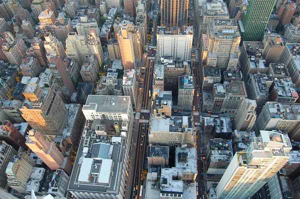 Vista Panorâmica Cidade Nova Iorque — Fotografia de Stock