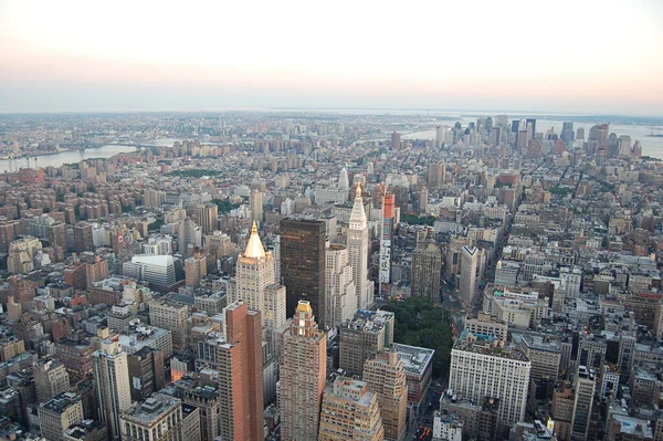 Vista Panorâmica Cidade Nova Iorque — Fotografia de Stock