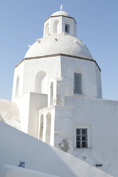 Agios Minas Church Fira Town Santorini Greece Royalty Free Stock Images