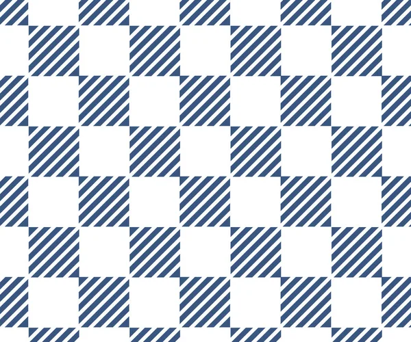 Set Seamless Geometric Patterns Striped Checked Geometric Design Shit Print — Wektor stockowy