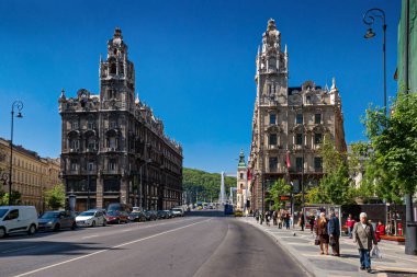 Budapeşte, Macaristan 'da eski bir ev.