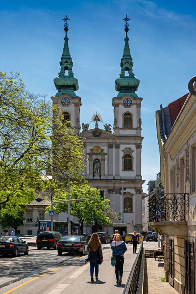 Kostel Anny Budapešť Maďarsko — Stock fotografie