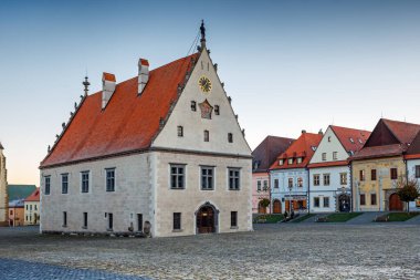 Kasaba Meydanı, St. Egidius Bazilikası, Belediye Binası, Bardejov, Slovakya