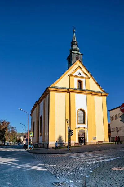 Városháza Tér Bardejov Szlovákia — Stock Fotó