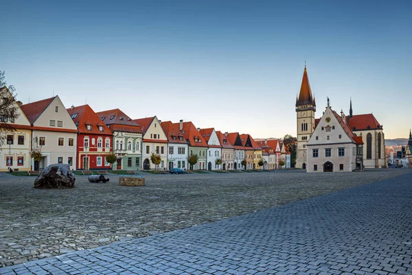 Town Hall Square Town Hall Bardejov Eslovaquia —  Fotos de Stock