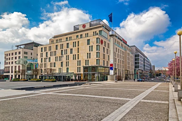 Centro Comercial Eurovea Bratislava Eslováquia — Fotografia de Stock