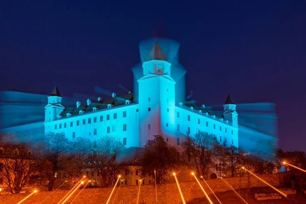 Blue Castle Bratislava Slovensko — Stock fotografie