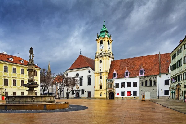 Gamla Stadshuset Bratislava Slovakien — Stockfoto