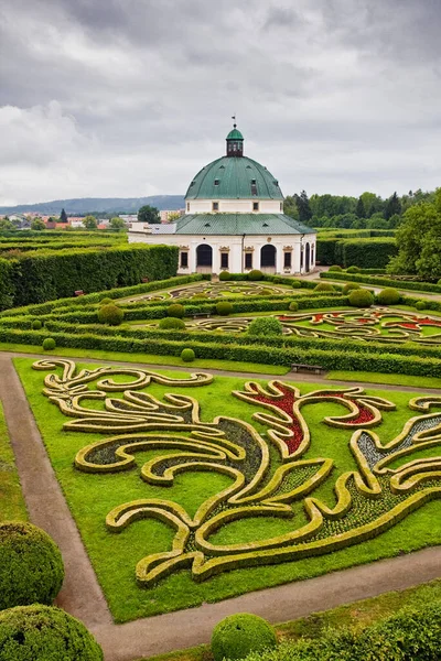 Kromeriz Jardín Flores República Checa — Foto de Stock