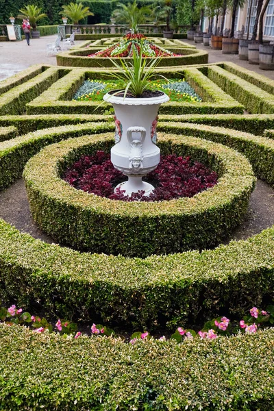Kromeriz Jardín Flores República Checa — Foto de Stock