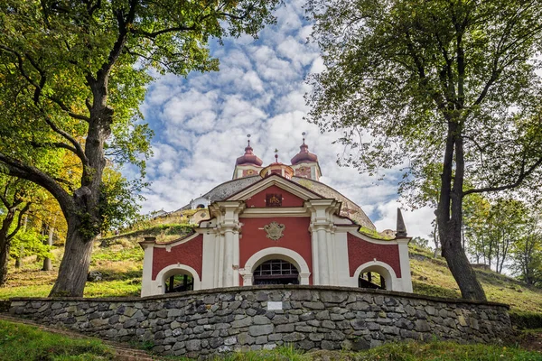 Calvarie Banska Stiavnica Unesco Slowakije Architectuur Geschiedenis — Stockfoto