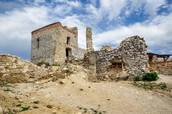 Ruinas Del Castillo Cachtice Eslovaquia —  Fotos de Stock