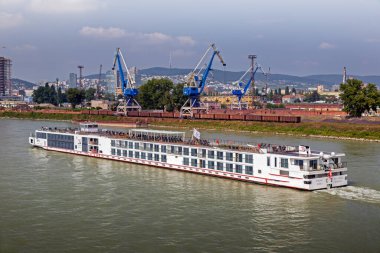 Kış limanı, Bratislava, Tuna, Slovakya, nakliye