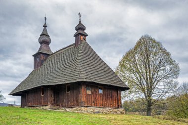 Hrabova Roztoka, St. Kilisesi. Büyük Basil, Slovakya.