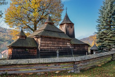 Krajne Cierno, St. Kilisesi. Büyük Basil, Slovakya.