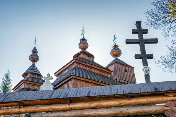 Dreven kostol cerkva St. Nicholas Kilisesi, UNESCO Bodruzal Slovensko