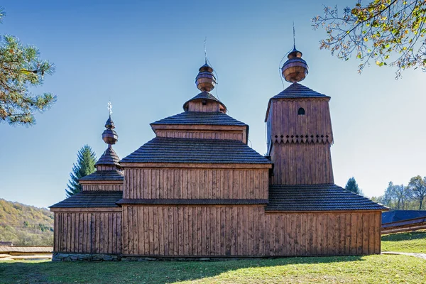 Bodruzal Wooden Greek Catholic Church Church Nicholas Unesco Slovakia — Stock Photo, Image