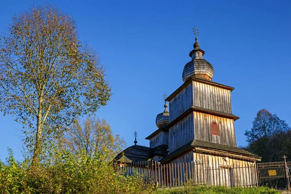 Greek Catholic Wooden Church Church of St. Paraskieva, Dobroslava, Slovakia.