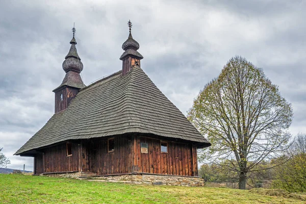 Hrabova Roztoka Igreja Basil Grande Eslováquia — Fotografia de Stock