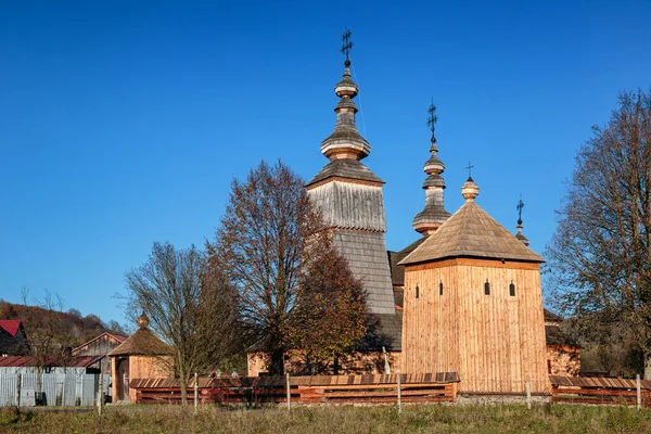 Ladomirova Église Bois Saint Michel Archange Unesco Slovaquie — Photo