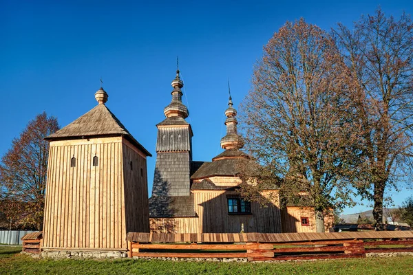 Ladomirova Wooden Church Michael Archangel Unesco Slovakia — Stock Photo, Image