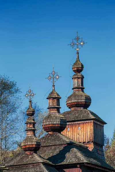 Svidnik Open Air Museum Wood Church Nova Polianka Slovakia — 스톡 사진