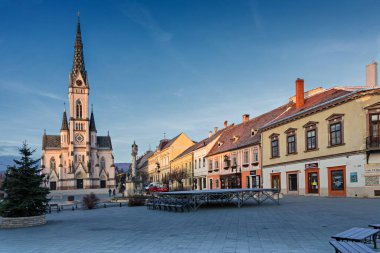 Koszeg, meydanlar, merkez meydan, Macaristan.