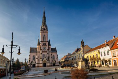 Koszeg, meydanlar, merkez meydan, Macaristan.