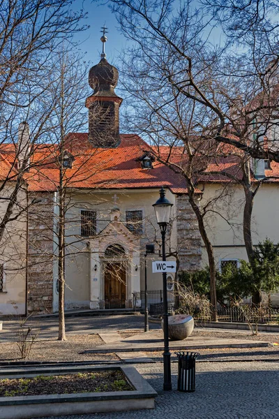 Notre Dame Church Bratislava Eslováquia — Fotografia de Stock