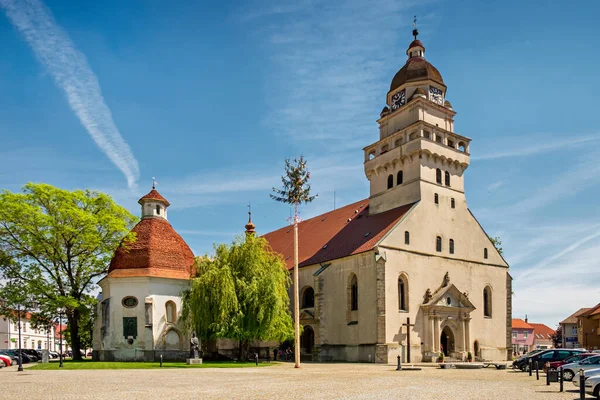 Szent Mihály Templom Skalica Szlovákia — Stock Fotó