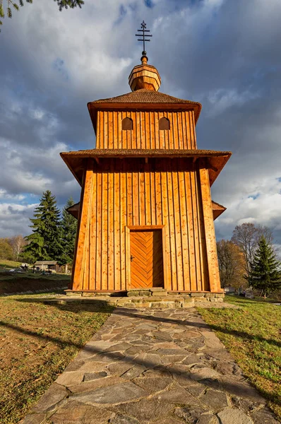 Smigovec Greek Catholic Wooden Church Slovakia — Stock Photo, Image